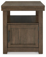Boardernest Brown Coffee Table With 1 End Table - Ella Furniture