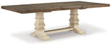Bolanburg Antique White Rectangular Dining Room Set - Ella Furniture
