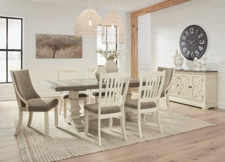 Bolanburg Antique White Rectangular Dining Room Set - Ella Furniture