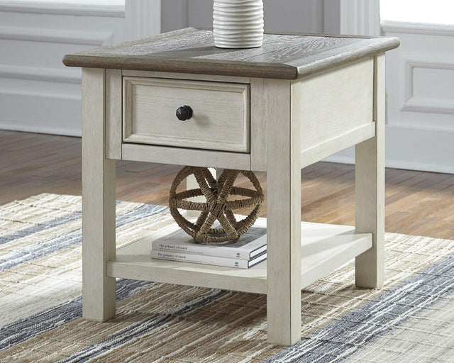 Bolanburg Two-tone 2 End Tables PKG008535 - T637-3 | T637-3 - Ella Furniture