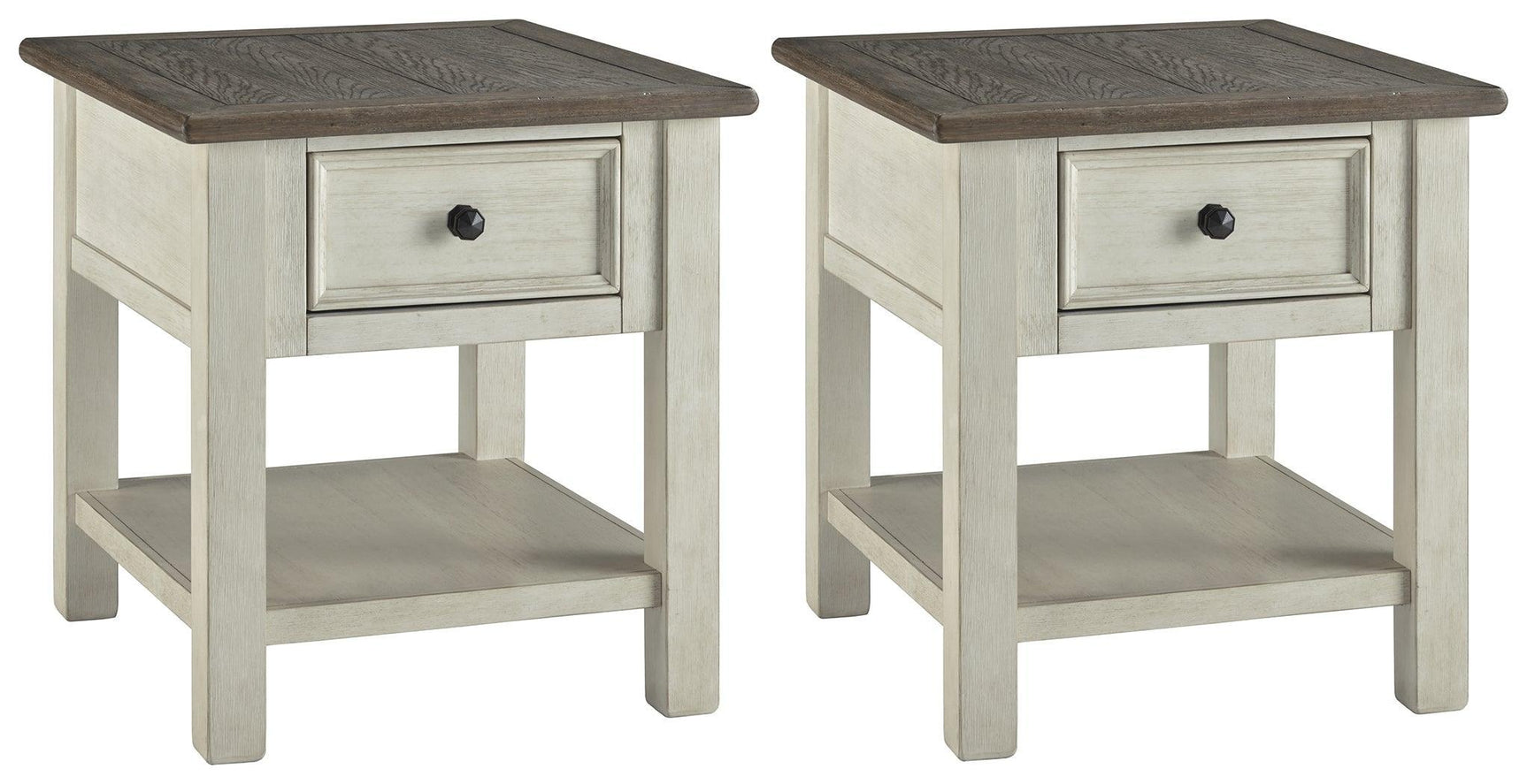 Bolanburg Two-tone 2 End Tables PKG008535 - T637-3 | T637-3 - Ella Furniture