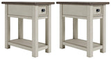 Bolanburg Two-tone 2 End Tables PKG010340 - T637-107 | T637-107 - Ella Furniture