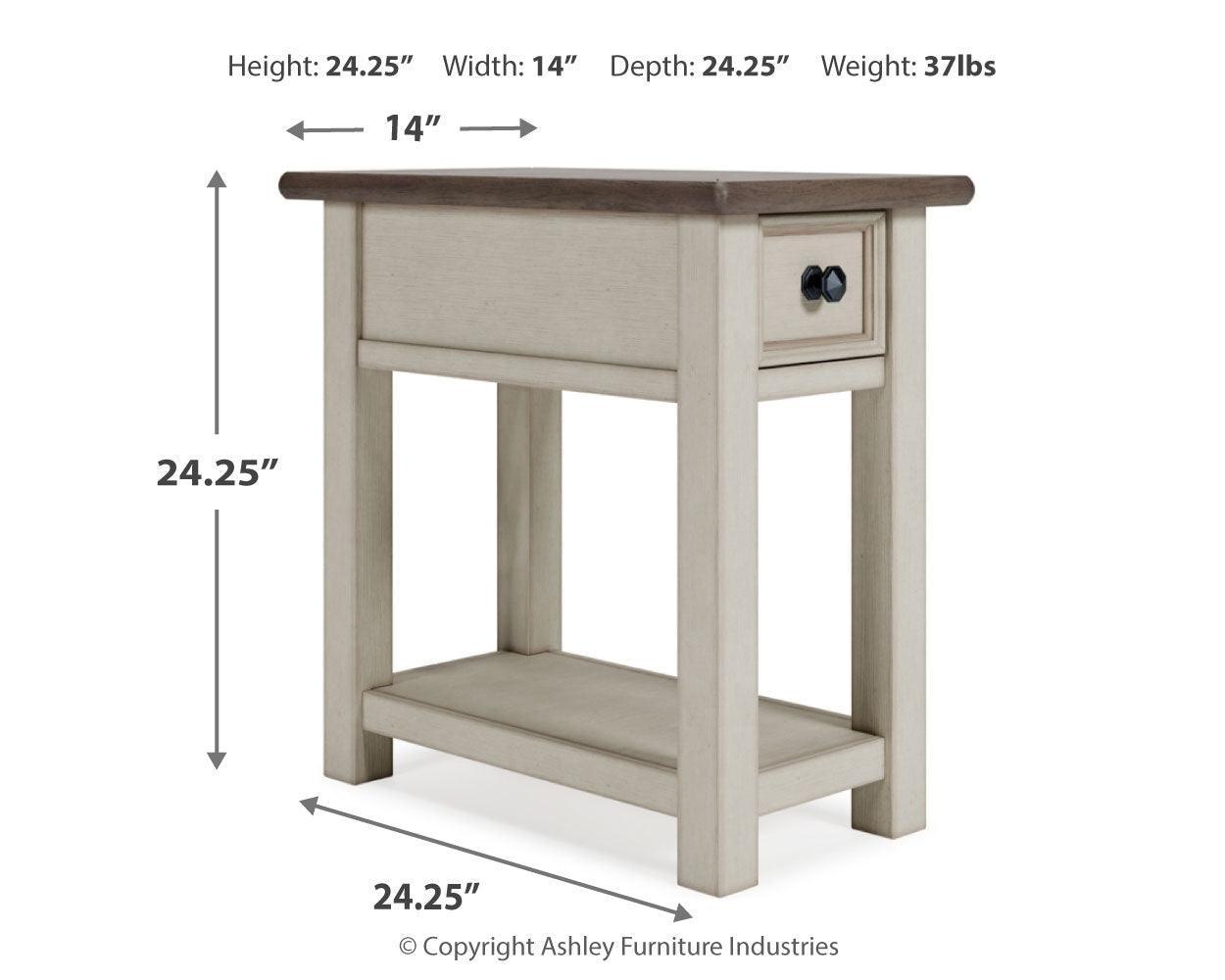 Bolanburg Two-tone 2 End Tables PKG010340 - T637-107 | T637-107 - Ella Furniture