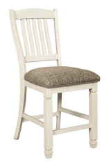 Bolanburg Two-tone 2-Piece Bar Stool - Ella Furniture