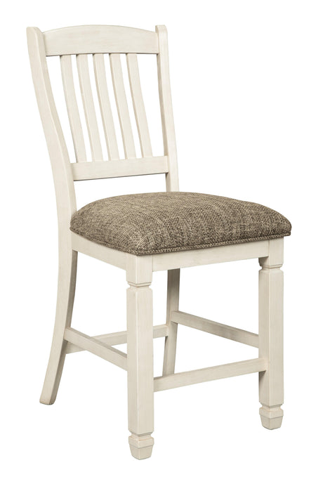 Bolanburg Two-tone 2-Piece Bar Stool - Ella Furniture