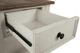 Bolanburg Two-tone Coffee Table With 1 End Table - Ella Furniture