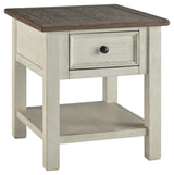 Bolanburg Two-tone Coffee Table With 1 End Table - Ella Furniture