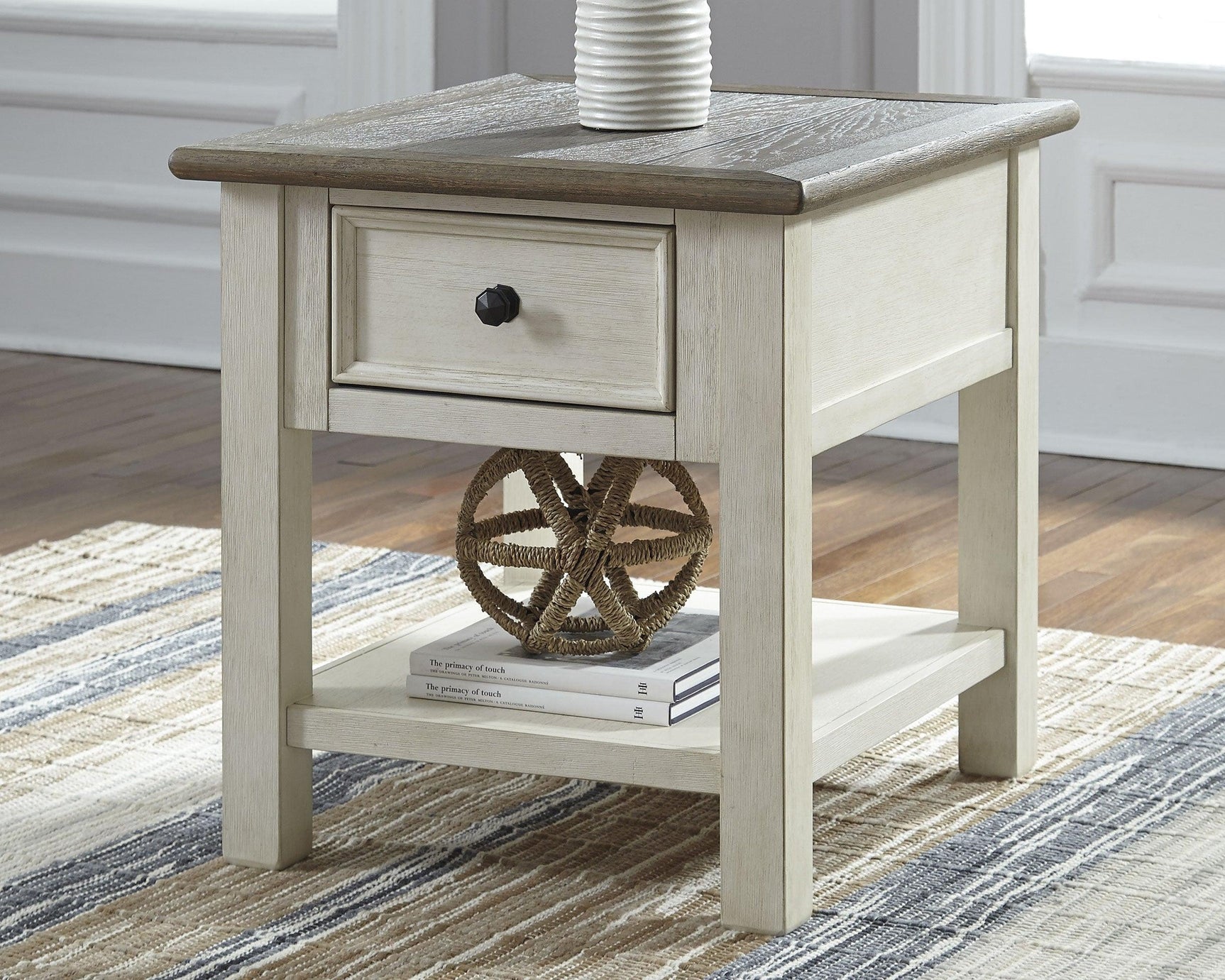 Bolanburg Two-tone Coffee Table With 1 End Table - Ella Furniture