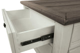 Bolanburg Two-tone Coffee Table With 1 End Table PKG008657 - T637-20 | T637-7 - Ella Furniture