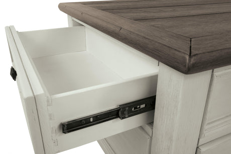 Bolanburg Two-tone Coffee Table With 1 End Table PKG008657 - T637-20 | T637-7 - Ella Furniture