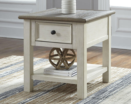 Bolanburg Two-tone Coffee Table With 2 End Tables - Ella Furniture