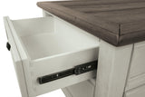 Bolanburg Two-tone Coffee Table With 2 End Tables PKG008589 - T637-20 | T637-7 | T637-7 - Ella Furniture