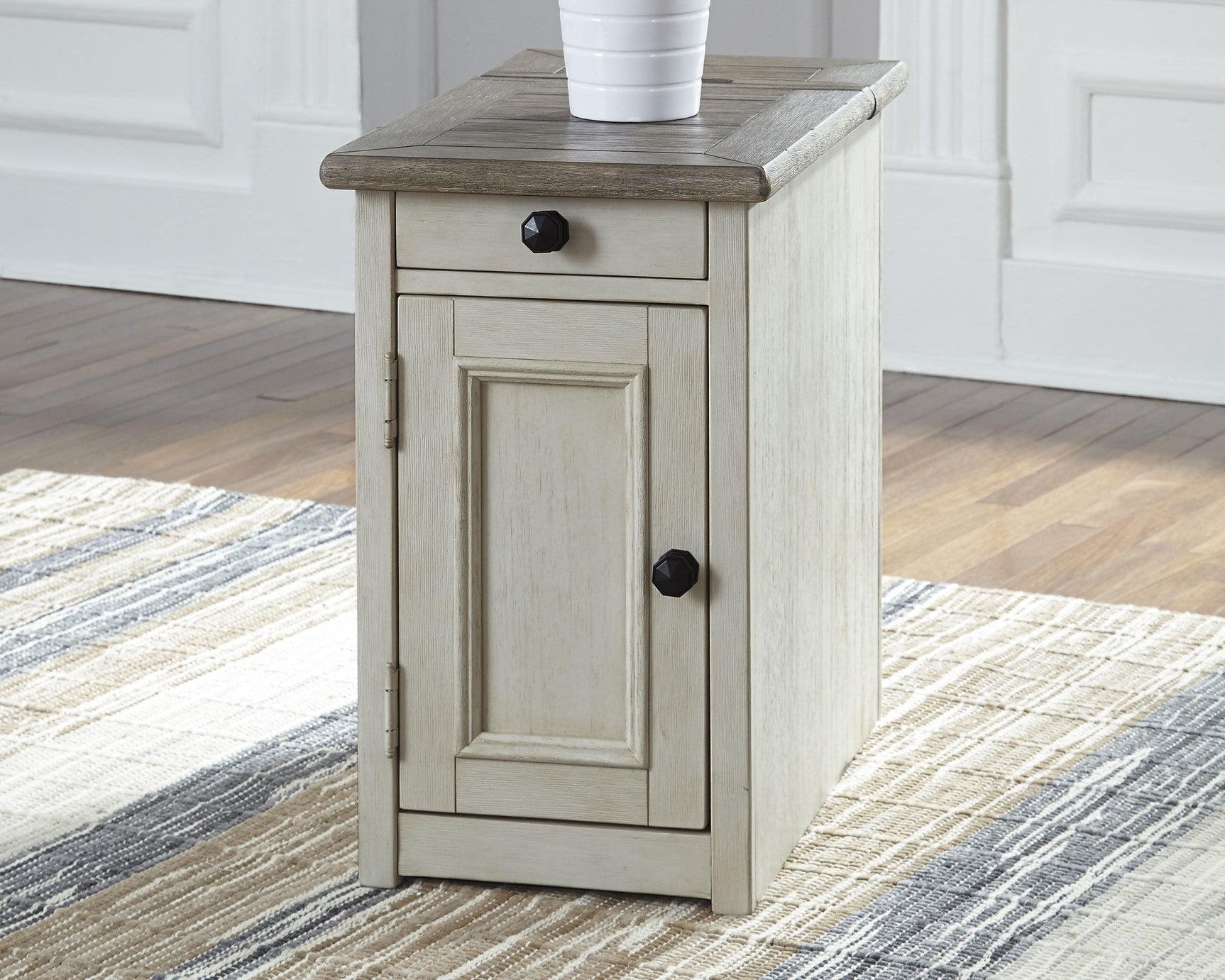 Bolanburg Two-tone Coffee Table With 2 End Tables PKG008589 - T637-20 | T637-7 | T637-7 - Ella Furniture