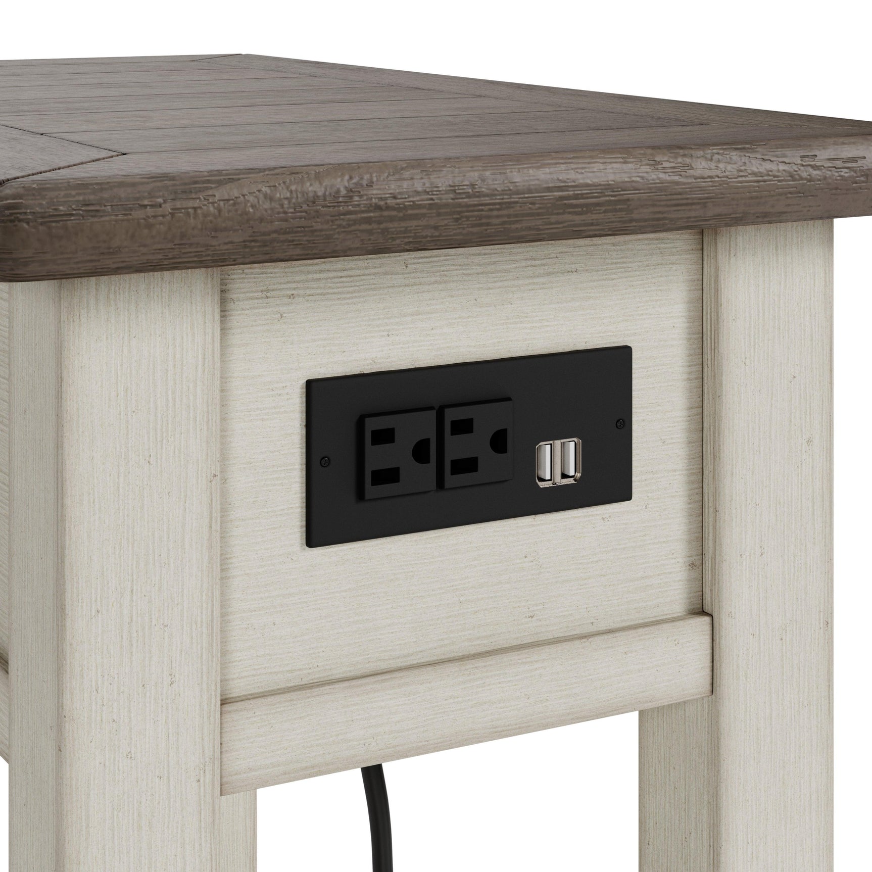 Bolanburg Two-tone Coffee Table With 2 End Tables PKG010341 - T637-20 | T637-107 | T637-107 - Ella Furniture