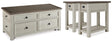 Bolanburg Two-tone Coffee Table With 2 End Tables PKG010341 - T637-20 | T637-107 | T637-107 - Ella Furniture