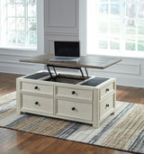 Bolanburg Two-tone Coffee Table With 2 End Tables PKG010341 - T637-20 | T637-107 | T637-107 - Ella Furniture