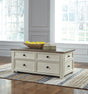Bolanburg Two-tone Coffee Table With 2 End Tables PKG010341 - T637-20 | T637-107 | T637-107 - Ella Furniture