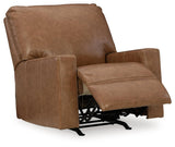 Bolsena Caramel Sofa, Loveseat And Recliner - Ella Furniture