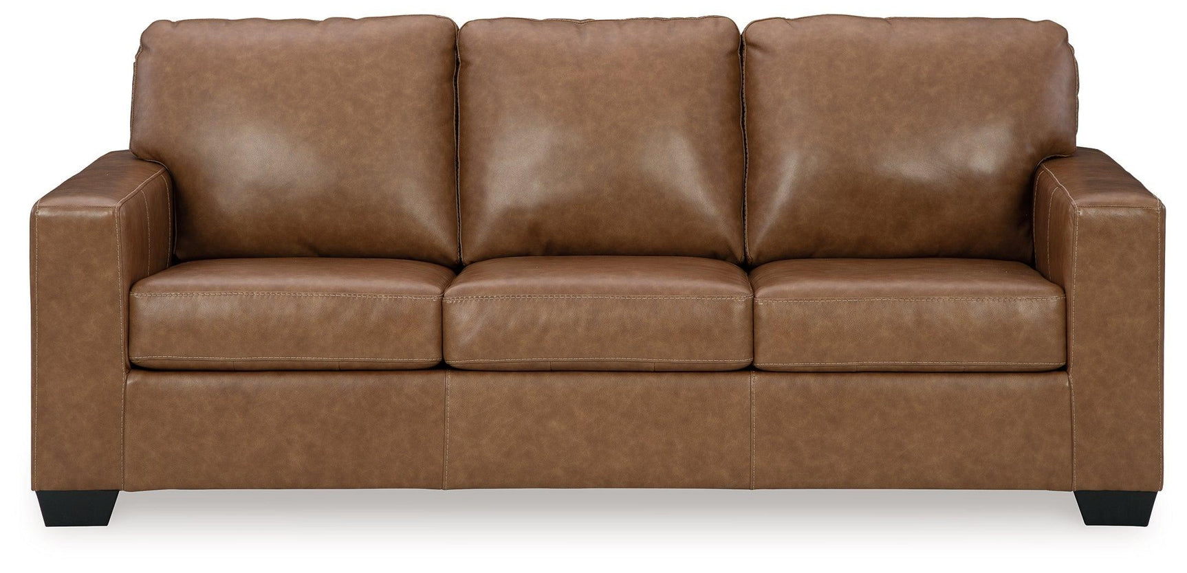 Bolsena Caramel Sofa, Loveseat And Recliner - Ella Furniture