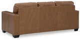 Bolsena Caramel Sofa, Loveseat And Recliner - Ella Furniture