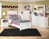 Bostwick Shoals White Panel Bedroom Set - Ella Furniture