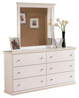 Bostwick Shoals White Panel Bedroom Set - Ella Furniture