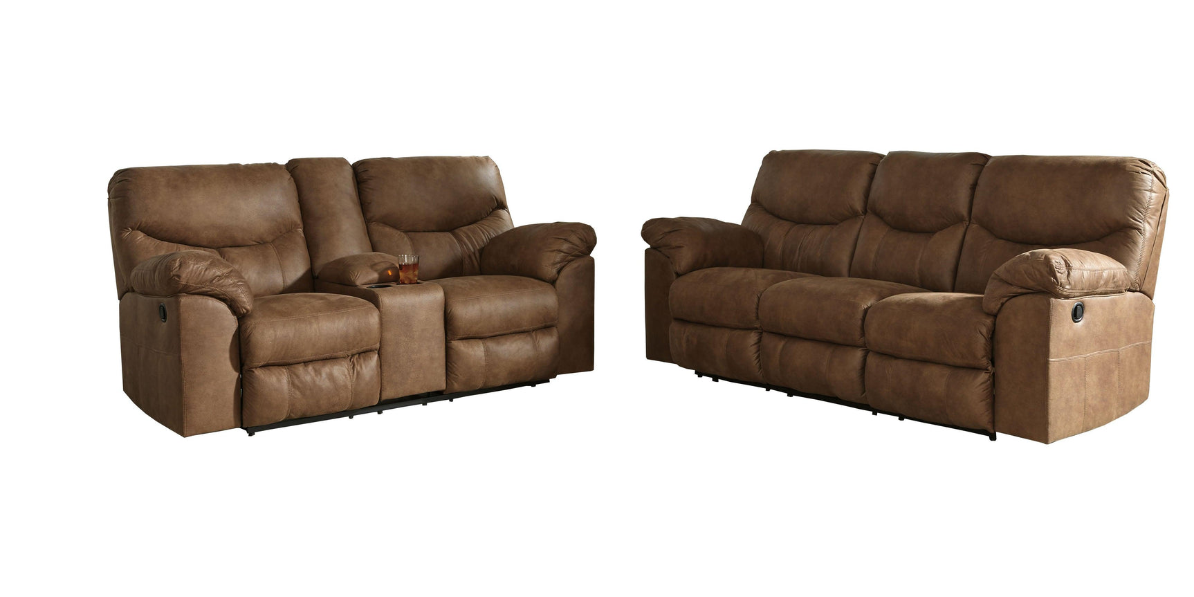 Boxberg Bark Sofa And Loveseat - Ella Furniture