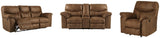 Boxberg Bark Sofa, Loveseat And Recliner - Ella Furniture