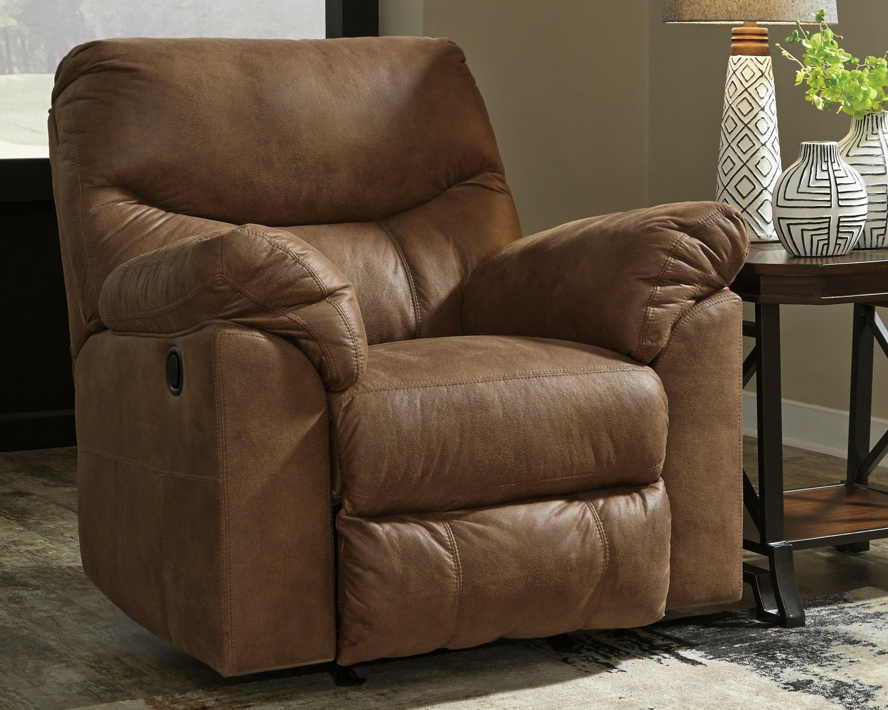 Boxberg Bark Sofa, Loveseat And Recliner - Ella Furniture