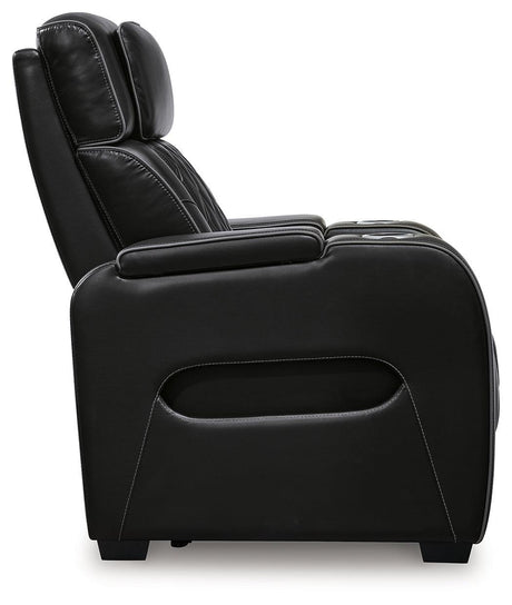 Boyington Black Sofa, Loveseat And Recliner - Ella Furniture