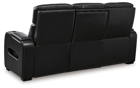 Boyington Black Sofa, Loveseat And Recliner - Ella Furniture