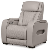 Boyington Gray Sofa, Loveseat And Recliner - Ella Furniture