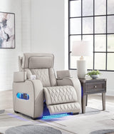 Boyington Gray Sofa, Loveseat And Recliner - Ella Furniture
