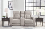 Boyington Gray Sofa, Loveseat And Recliner - Ella Furniture