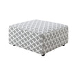 Brady Fabric Ottoman from Ella Furniture