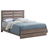 BRANTFORD COLLECTION Brantford Wood Eastern King Panel Bed Barrel Oak 207041KE - Ella Furniture