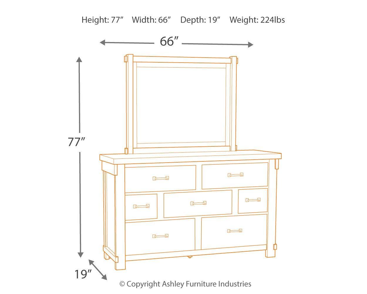 Brashland White Panel Bedroom Set - Ella Furniture