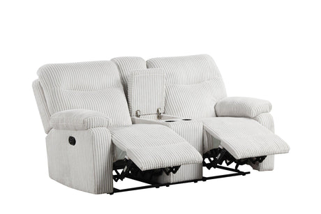 Bravo - Beige 3Pc Reclining Set - Ella Furniture