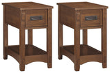 Breegin Brown 2 End Tables - Ella Furniture