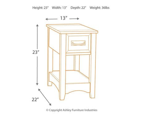 Breegin Brown 2 End Tables - Ella Furniture