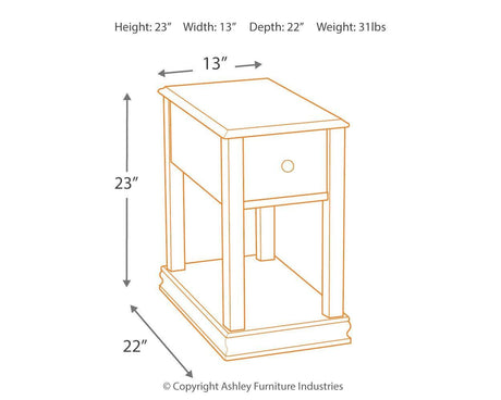 Breegin Brown 2 End Tables PKG008420 - T007-527 | T007-527 - Ella Furniture