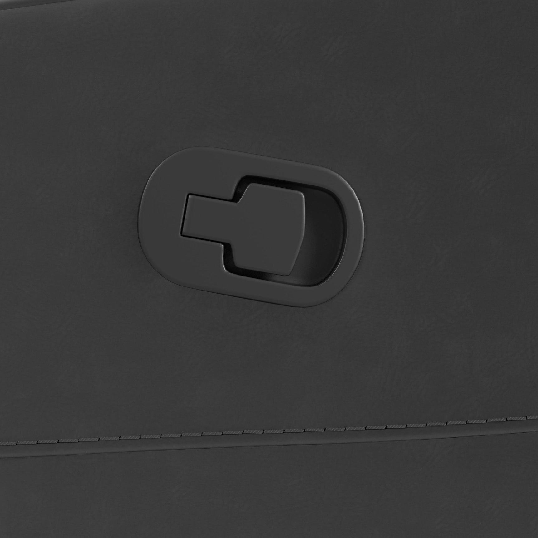 Brentwood Upholstered Motion Reclining Loveseat Black 610285 - Ella Furniture