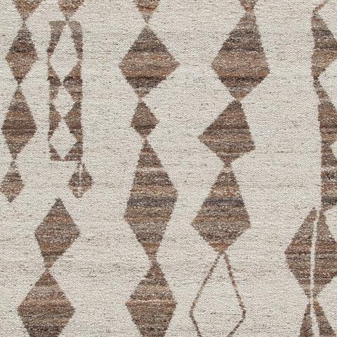 Brettler Beige/Brown Medium Rug - Ella Furniture
