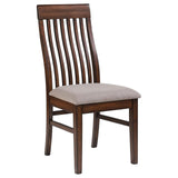 Briarwood Slat Back Dining Side Chair Mango Oak And Brown (Set Of 2) 182992 - Ella Furniture