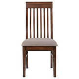 Briarwood Slat Back Dining Side Chair Mango Oak And Brown (Set Of 2) 182992 - Ella Furniture