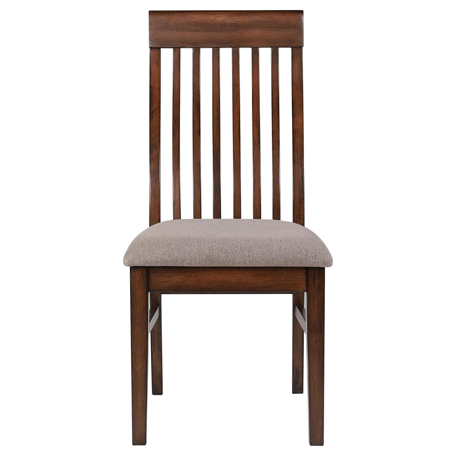 Briarwood Slat Back Dining Side Chair Mango Oak And Brown (Set Of 2) 182992 - Ella Furniture