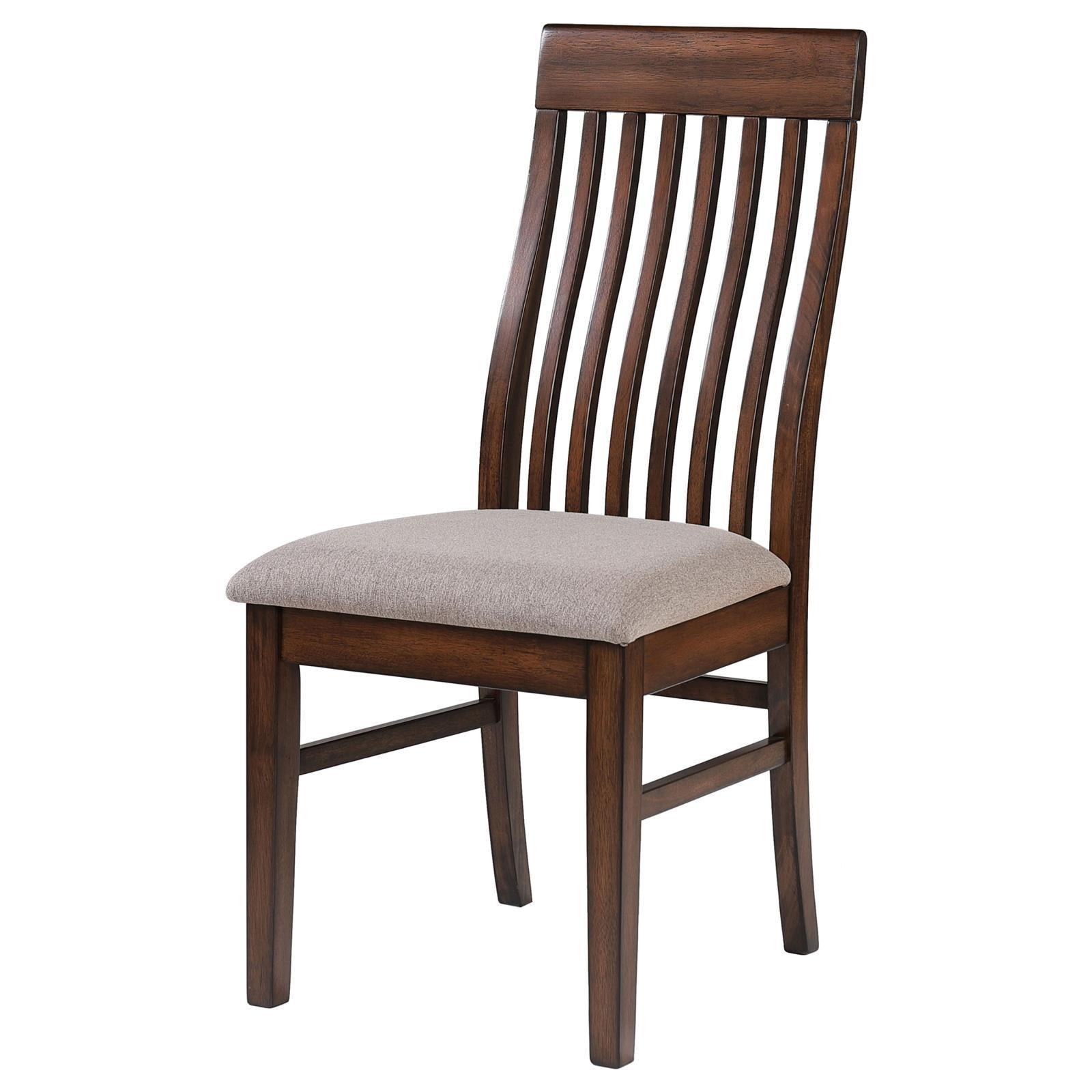 Briarwood Slat Back Dining Side Chair Mango Oak And Brown (Set Of 2) 182992 - Ella Furniture