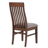 Briarwood Slat Back Dining Side Chair Mango Oak And Brown (Set Of 2) 182992 - Ella Furniture