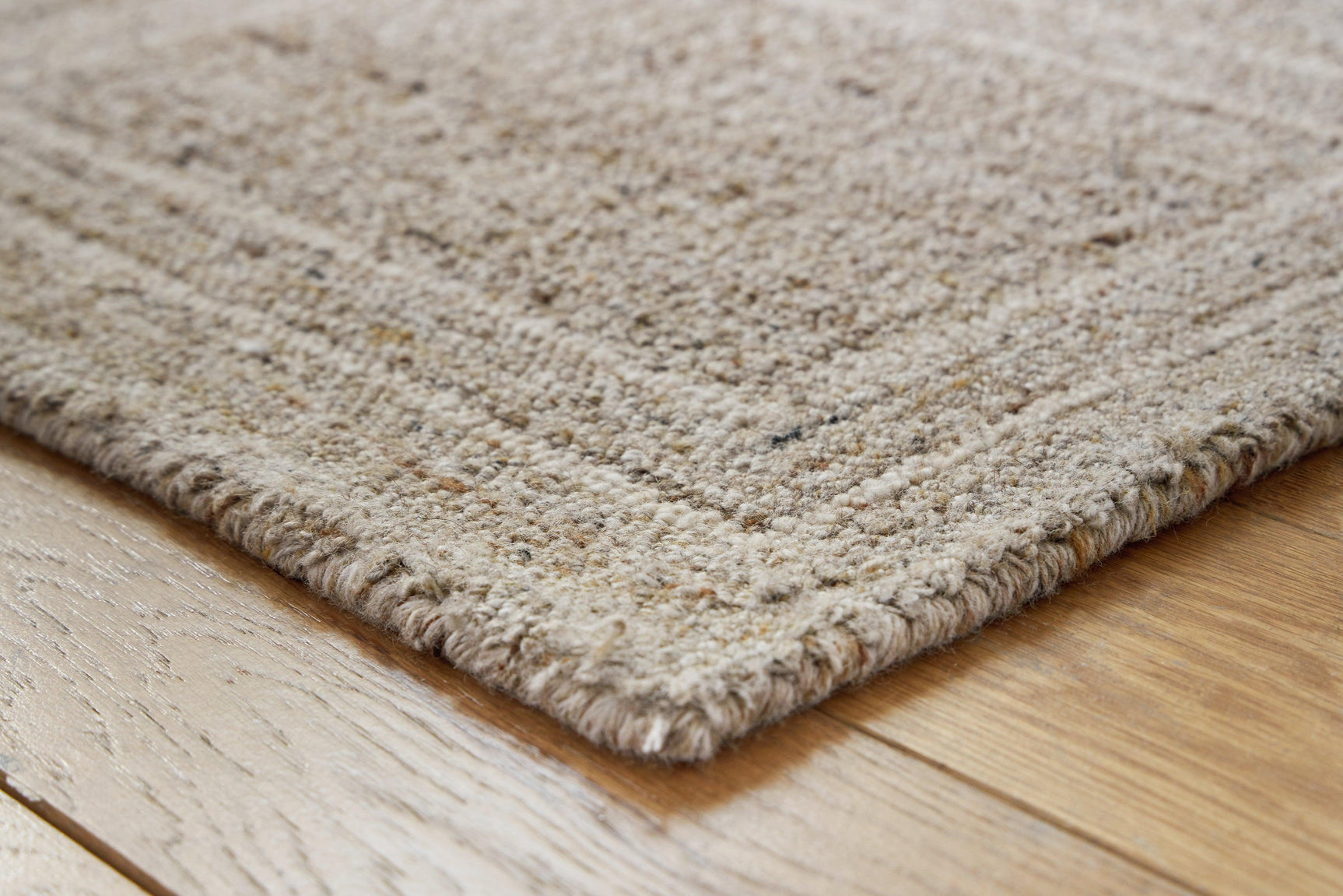 Brickburgh Gray/Ivory/Honey Medium Rug - Ella Furniture