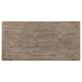 Bridget Rectangular Dining Table Brown Brushed And Charcoal Sandthrough 108221 - Ella Furniture